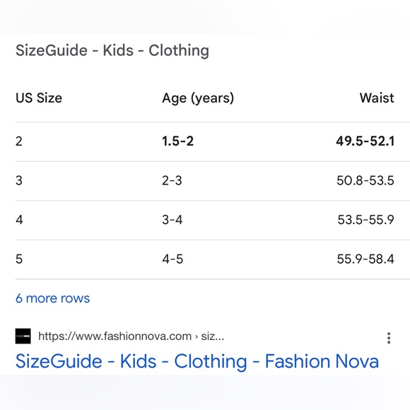 NWT Fashion Nova Kids Two-Piece Swimsuit Size 2T - Picture 5 of 5